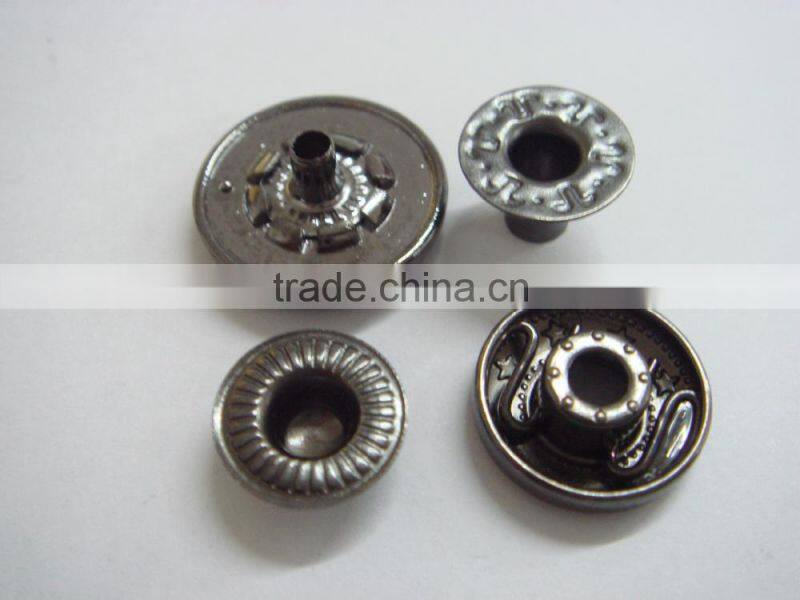 17mm popular garments accessory elegant drop rubber snap button