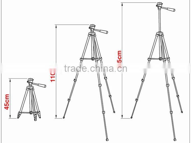 BILDPRO Light Weight Camera Stand Portable Tripod 1300mm DSLR Tripod