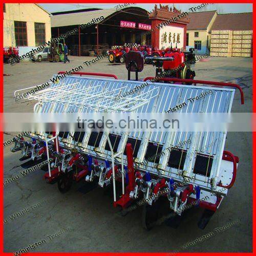6 rows diesel engine rice transplanter/ rice planting machine