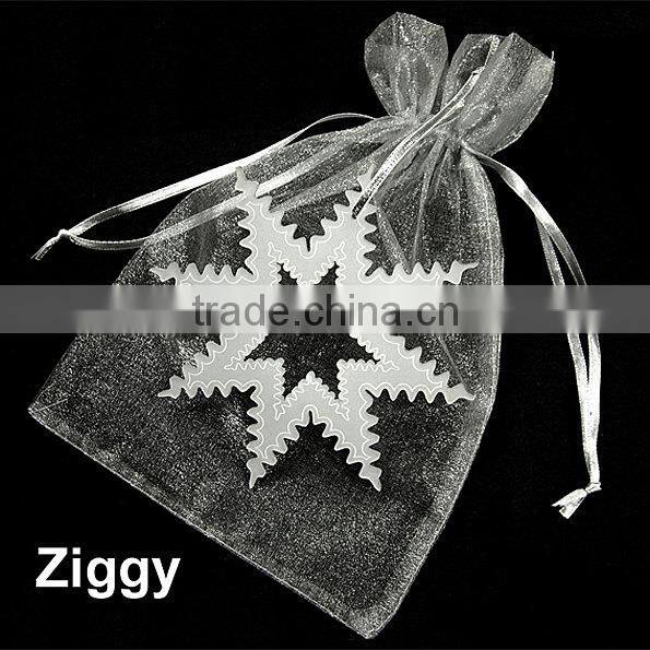 Acrylic Snowflake Christmas Tree Decorations set of 3