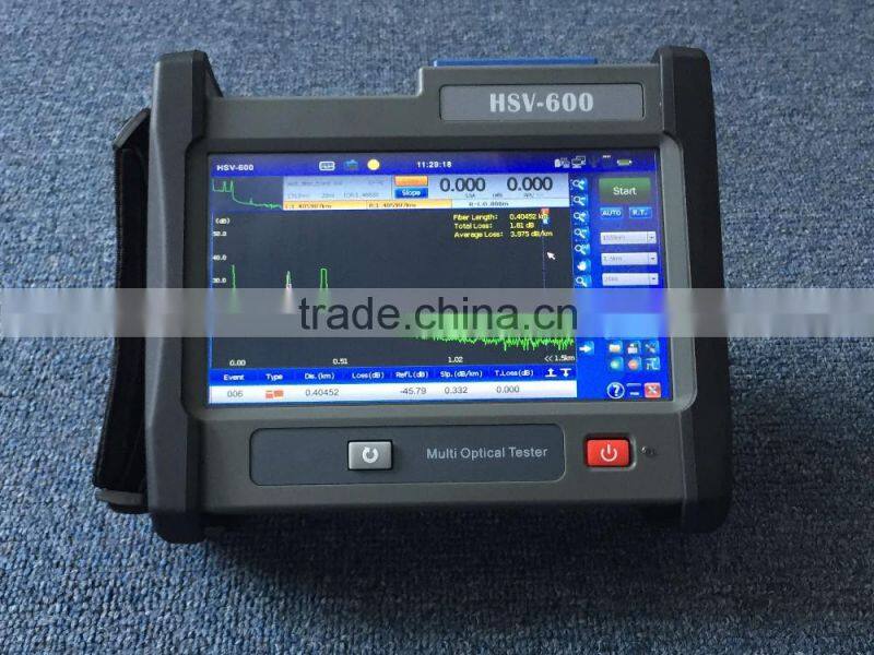 FTTH OTDR HSV-600 WITH OTDR AND Visual diagram LIKE EXFO ioLM