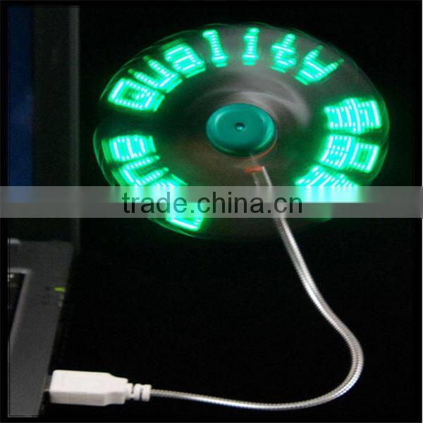 Electric small gifts portable usb led fan led mini fan