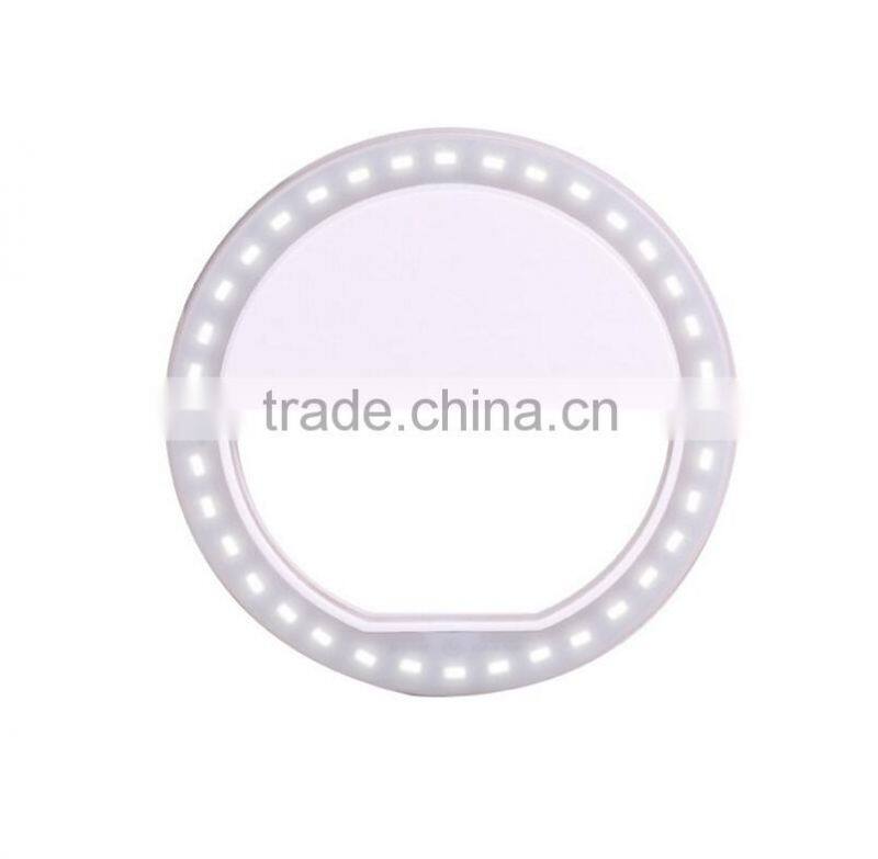 Newest LED Ring Flash Fill Selfie Light Lamp Outdoor Lighting For Mobile Phone