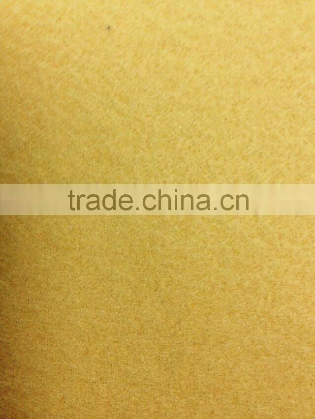 upholstery leather with brushed backing fabric