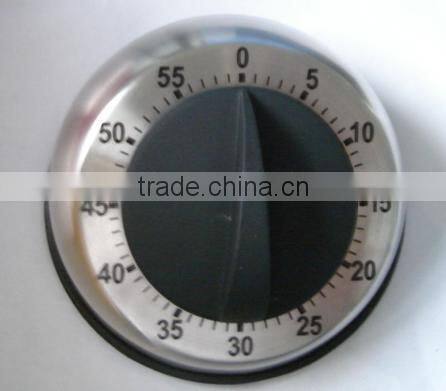 Good quality mechanical kitchen stainless steel column timer