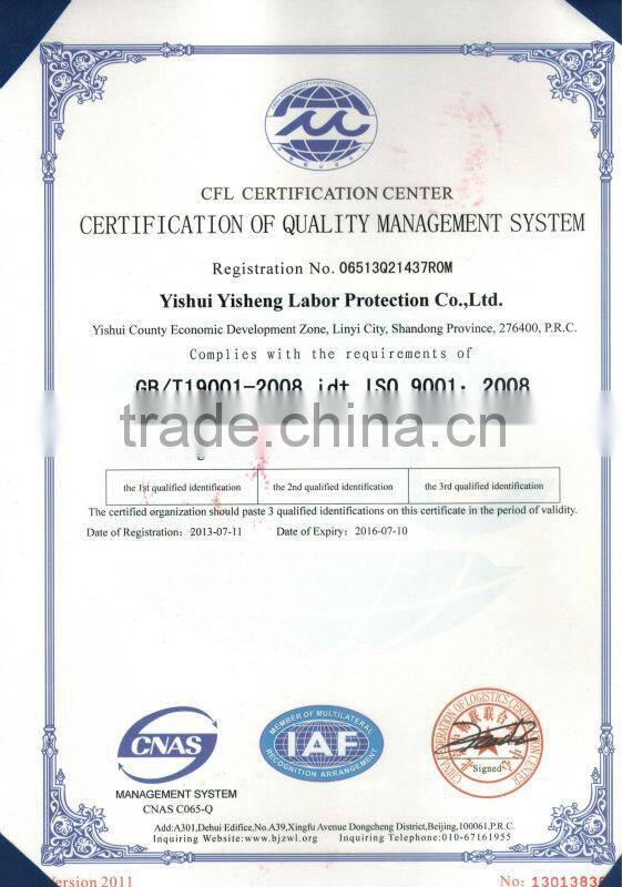 Wholesale gray pu coated nylon work glove from Linyi factory