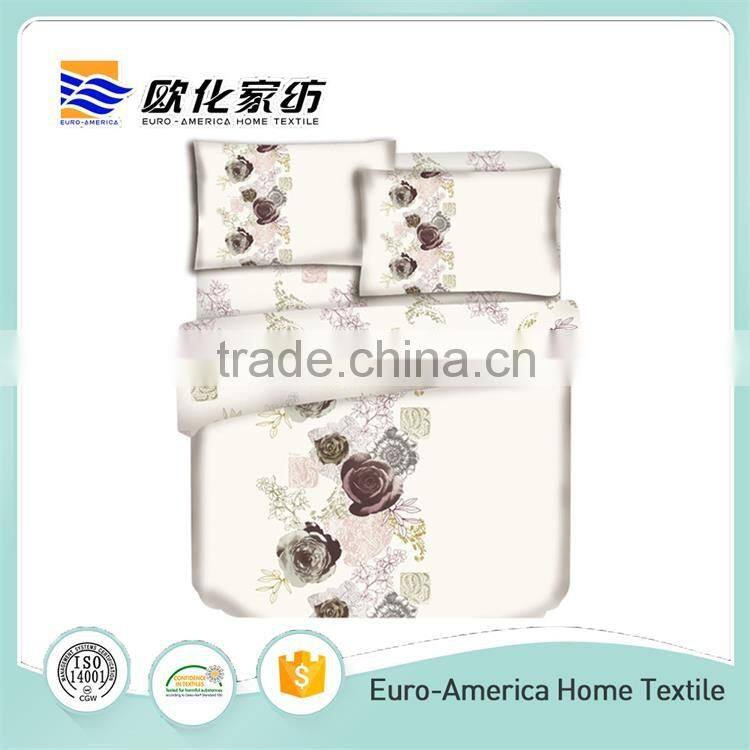 Factory Price Wholesale Luxury White Bedding Set