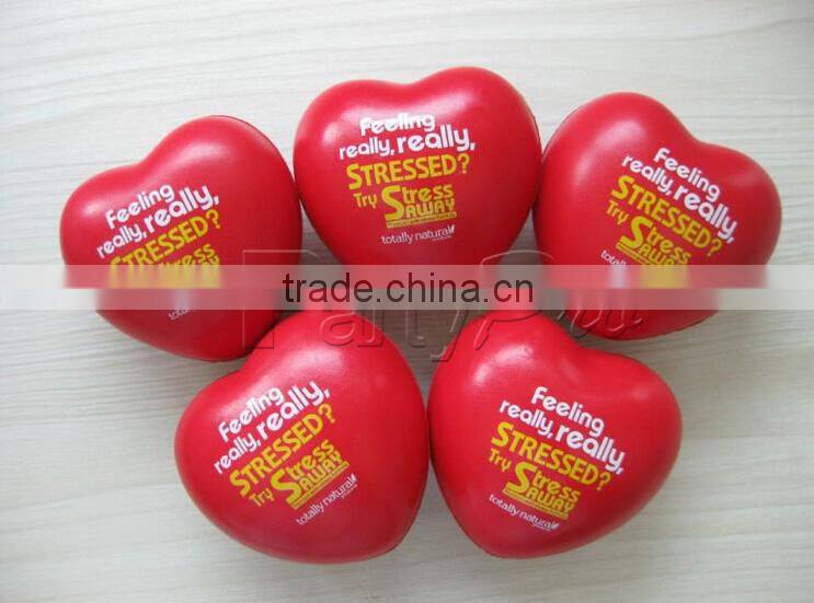 Partypro Zhejiang Factory Hottest Soft Ball Custom logo PU material Stress Round Ball with Smile