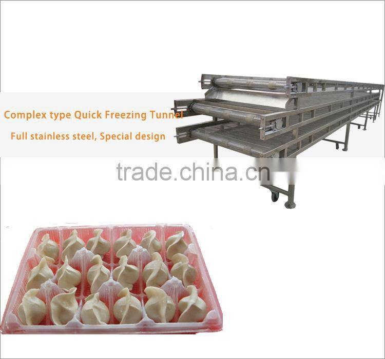 Supply chicken quick-freezing tunnel at factory price