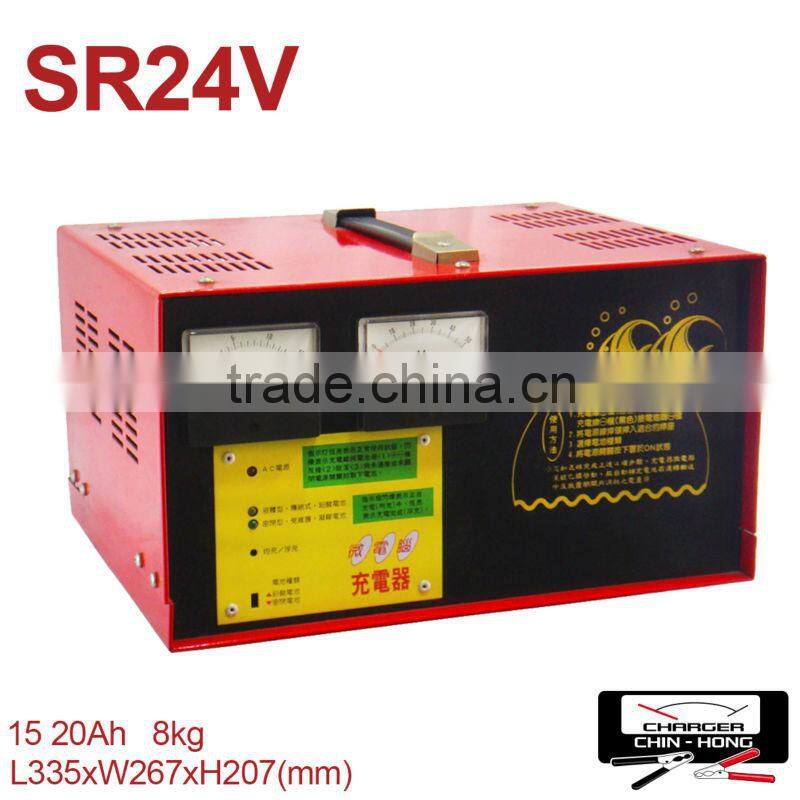 24V 15A Microcomputer Automatic Battery Charger for Pump Generator UPS Battery