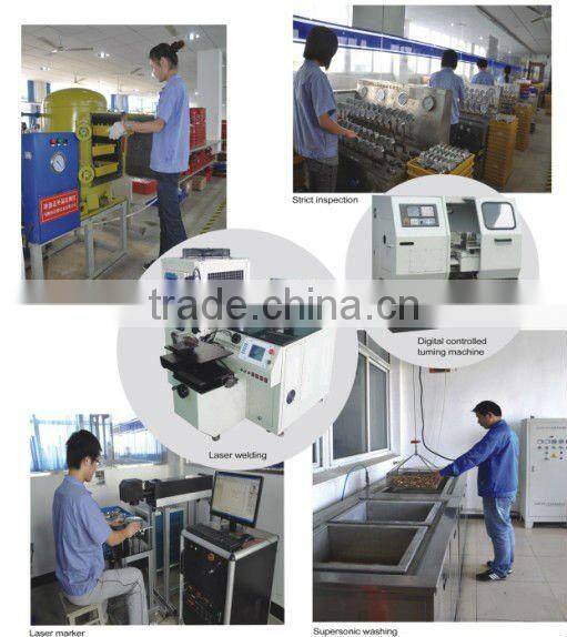 SS Liquid Filled Pressure Gauge with U-Clamp