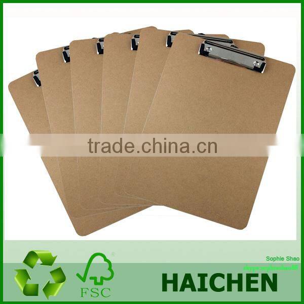 wooden clipboard for hospital restaurants and office