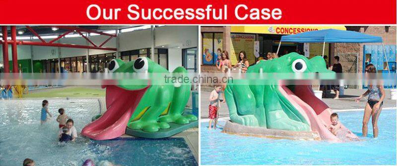 butterfly themed slide for summer kids pool play