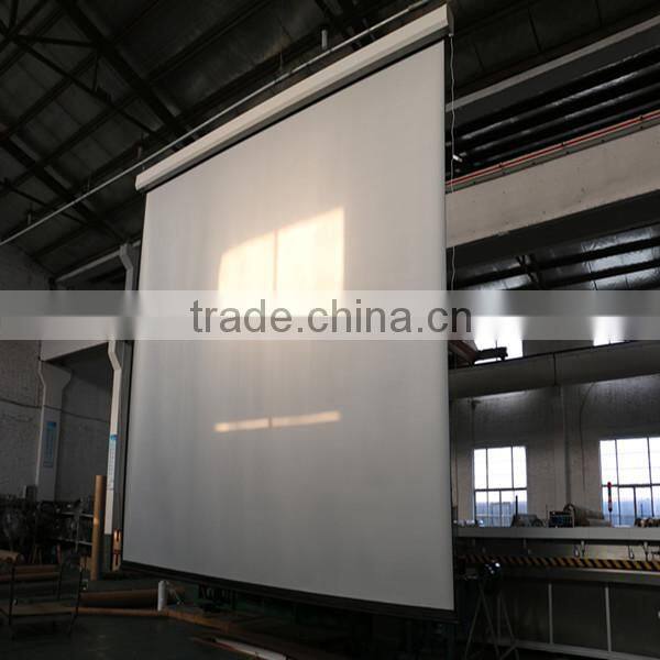 300" 16 9 motorized projector screen for stage
