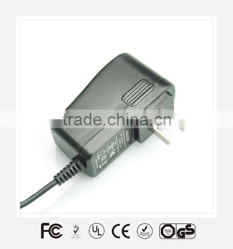 9V2A UL Plug AC/DC Switching Power Adapter with CE/GS Mark and 18W Switching Power Supplies for LED light