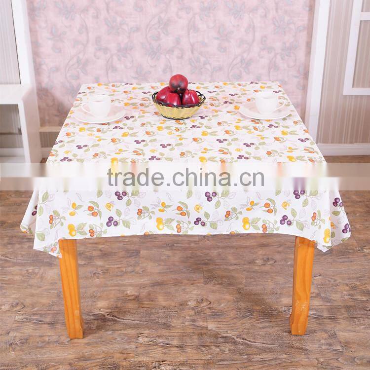 Eco-friendly printed tablecloth ,table cleaning cloth,fancy table cover ,cleaning table cover