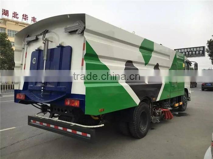 2016 NEW dongfeng tianjin road cleaning sweeper truck for sale
