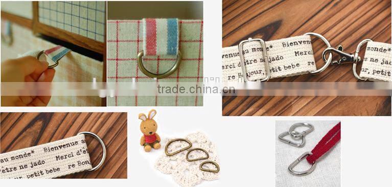 Yukai Metal D Ring Hooks D Shaped Buckles Belt Buckle Hooks