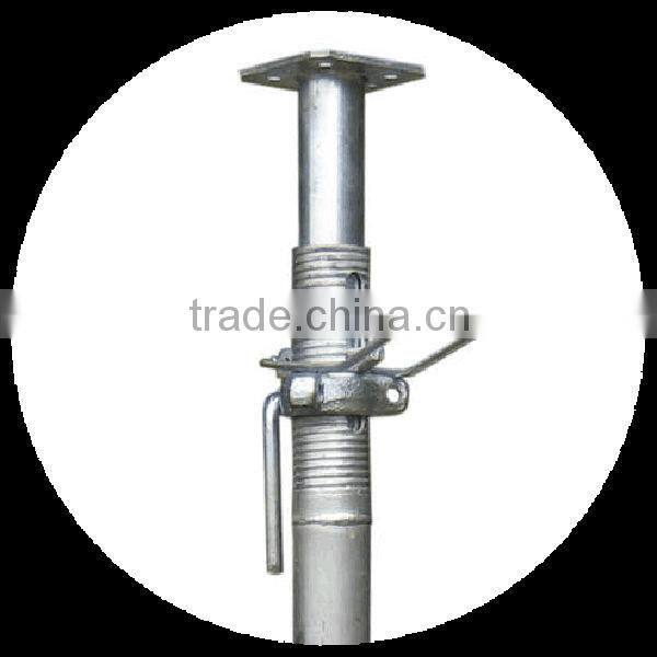 Adjustable construction steel prop
