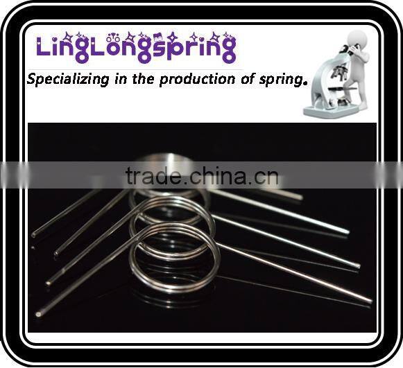 custom spiral stainless steel double torsion spring