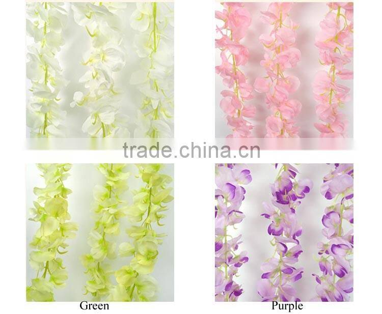 Chinese wholesale real looking artificial wisteria plant