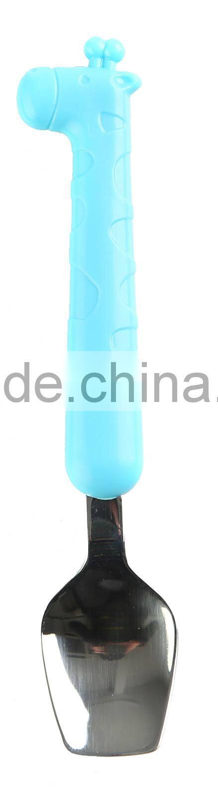 Babymatee Cartoon Stainless Steel Baby/ Children's Spoon & Fork for baby