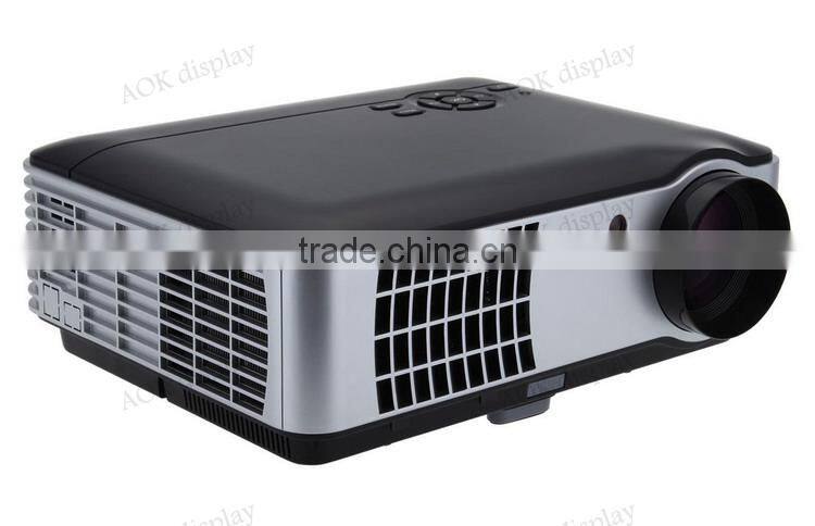 4200 Lumens 1080p LED 3D HD Office Home Theater Projector 1280x800 Resolution HDMI USB Port For Business Education Home Theater