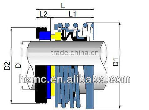 John Crane Type 2 Impeller Pump Seal
