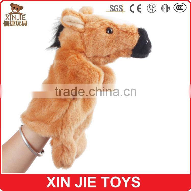 OEM panda hand puppet lovely hand puppet wholesale panda hand puppet