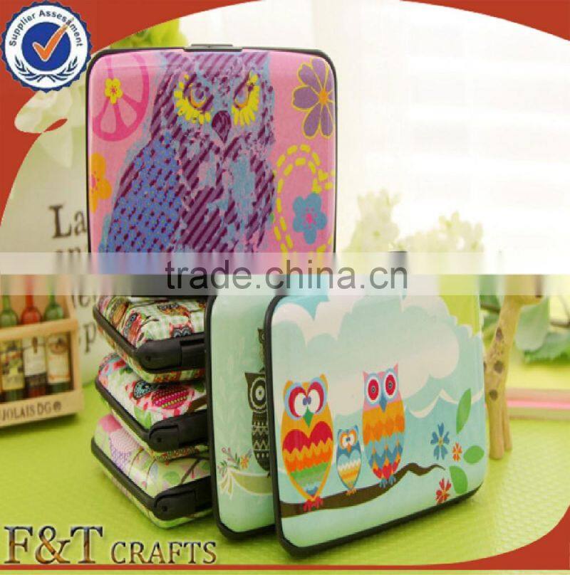 Manufactur metal and leather type name card printing for sales