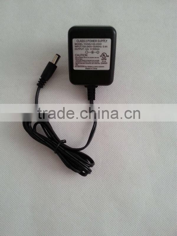 US Plug UL Indoor Adapter AC100-240V DC12v for decorative String Lights