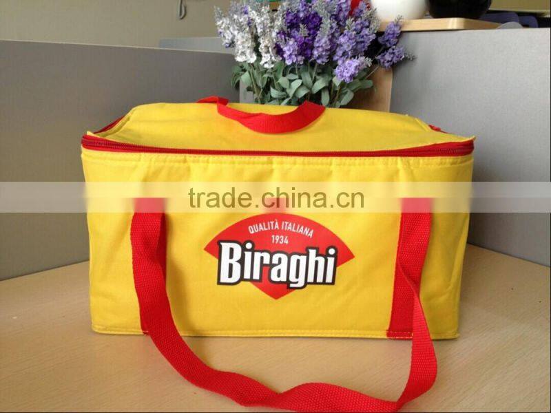 non woven laminated cooler bag without gussets