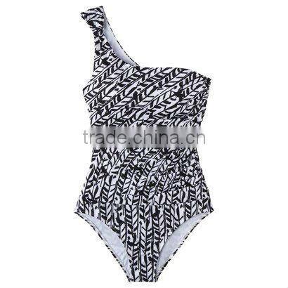 2013 Sexy ruffle one piece women just add water swimwear