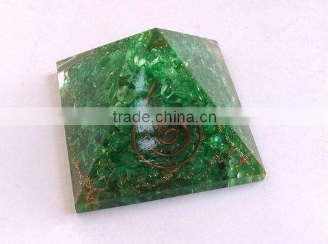 Orgonite Green Energy Cone : Supplier Of Onyx Orgonite Product