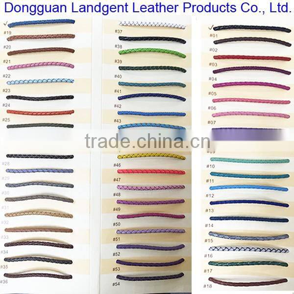 Stainless Steel Magnetic Clasp in Sheep skin Leather Bracelet Wraps Bracelet Bangle for Wholesale