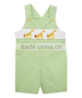 Hand smocked boy longall