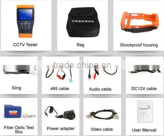 3.5 Inch IP Camera test Self-adjusting With Backup Battety CCTV Tester pro