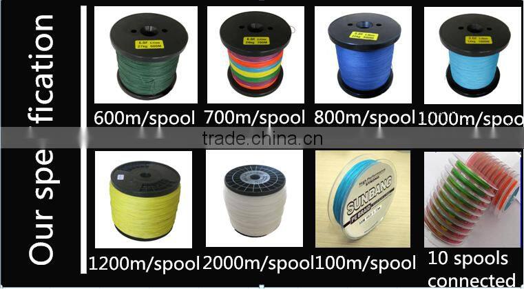 Floating line buoyancy characteristic and braided fishing line,braided wire 4 strands pe fishing line