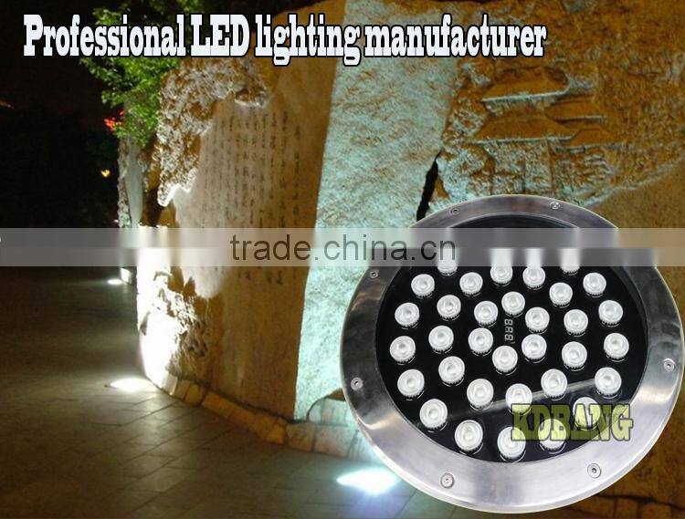 DMX 512 lighting waterproof ip67 36w led rgb inground light