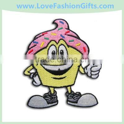 Embroidered Badge,Round Embroidered Woven Biker Patch