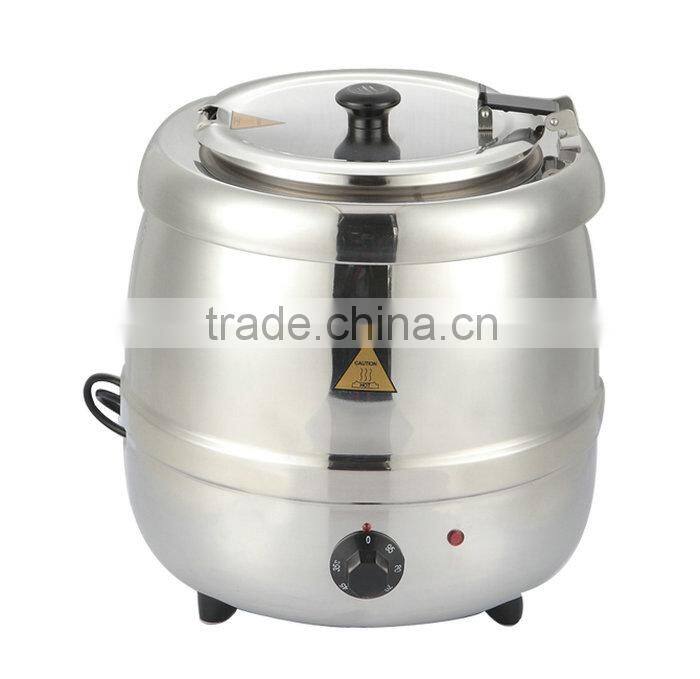 Wholesale Black Cast Iron 10L Stainless Steel Electric Soup Warmer