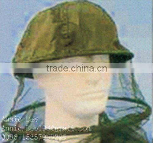 100%polyestey long lasting insecticide treated mosquito head net
