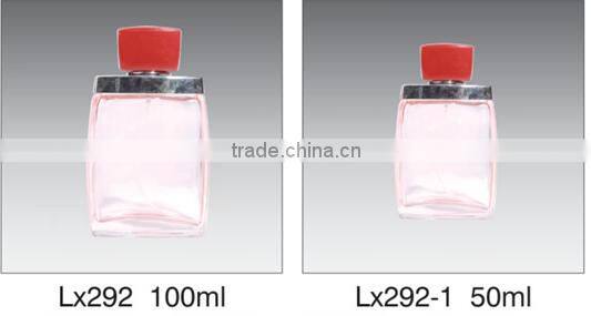 50ml 100ml glass perfume bottle with Lid