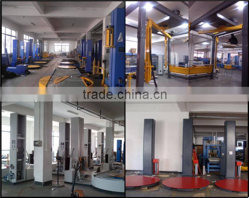 Auto plastic wrap packaging machine CE