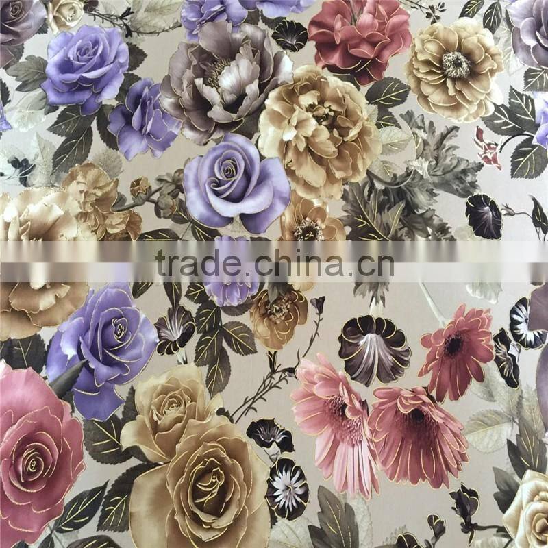 New developed silver paper printing spfa upholstery