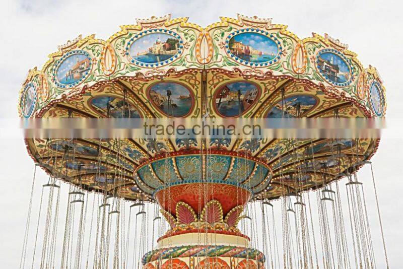rotating flying kids swing chair rides for sale amusement park