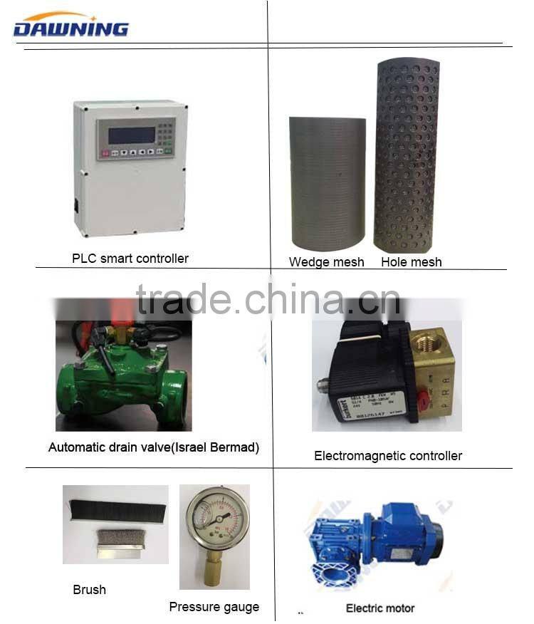 Municipal/Industrial/agricultural underground water filter system