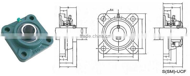Long service life wholesale pillow block UCF 213 UCF213 bearing
