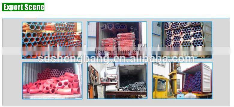 CE&ISO approved Galvanized 5 inch zoomlion 260 concrete pump piston