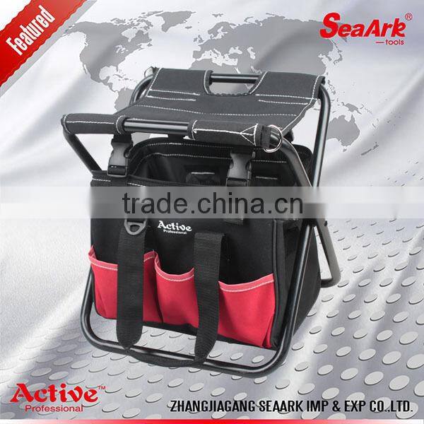 Tools bag with seat